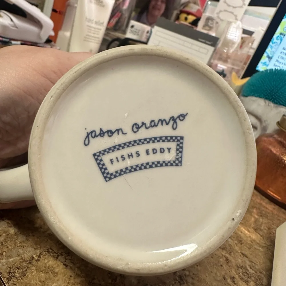 Fishs Eddy We Do Women Mug